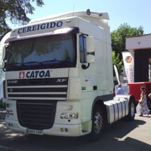 Camión transformado a GLP Autogas y Carretilla CESAB Diesel