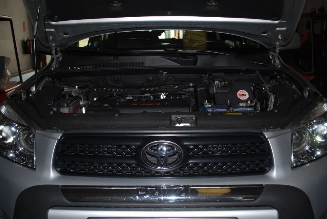 Transformación a autogás GLP de Toyota RAV4