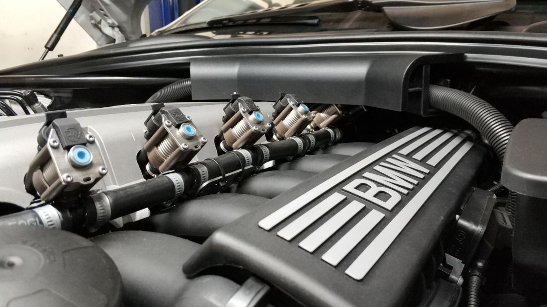 Transformación a GLP de BMW 630i