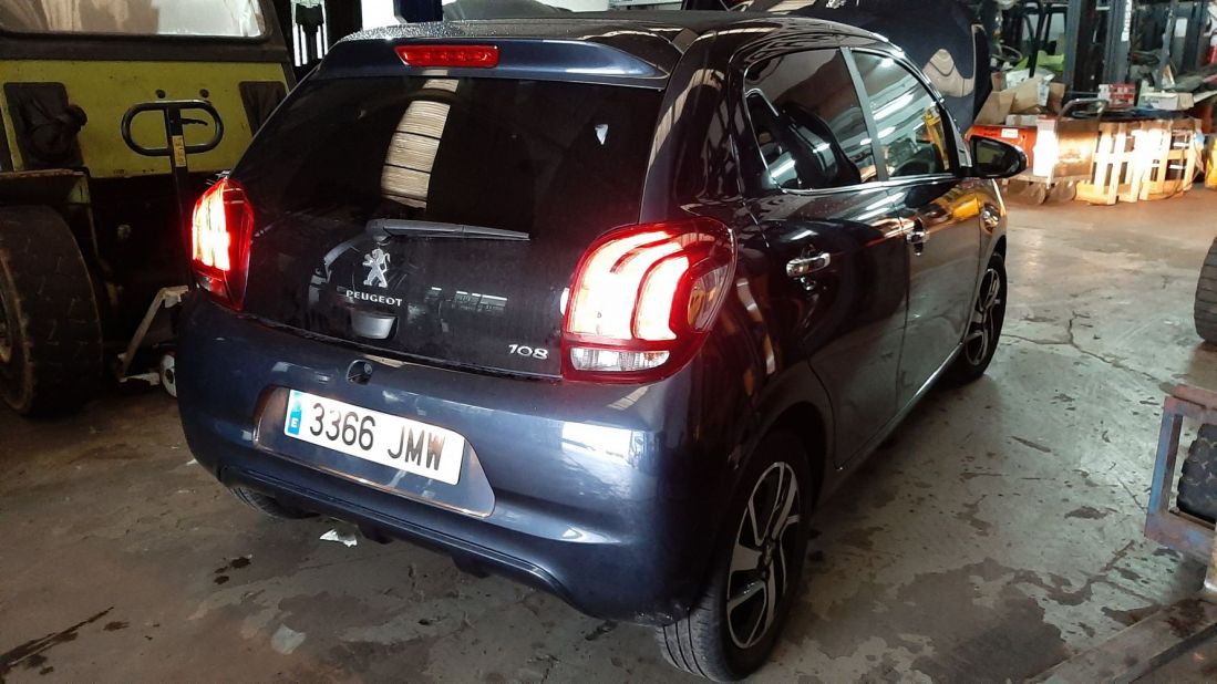 Instalación de GLP a Peugeot 108 Tricilíndrico