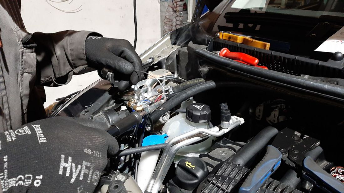 Instalación de GLP a Peugeot 108 Tricilíndrico