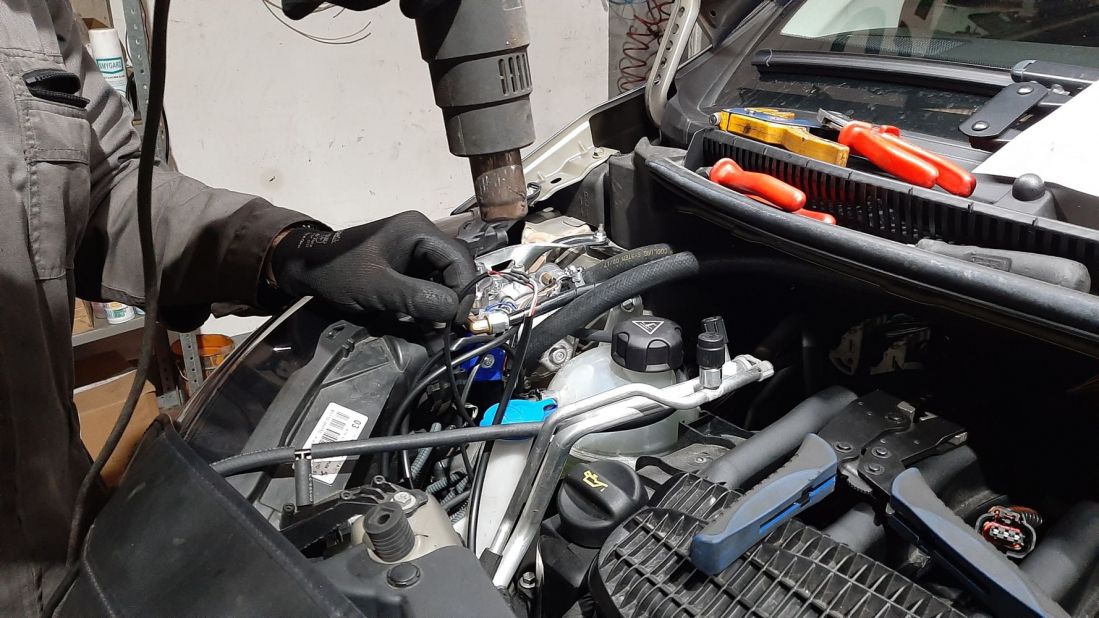 Instalación de GLP a Peugeot 108 Tricilíndrico