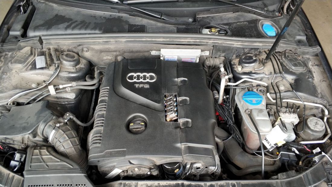 Instalación de equipo GLP en Audi A4 2.0TFSI