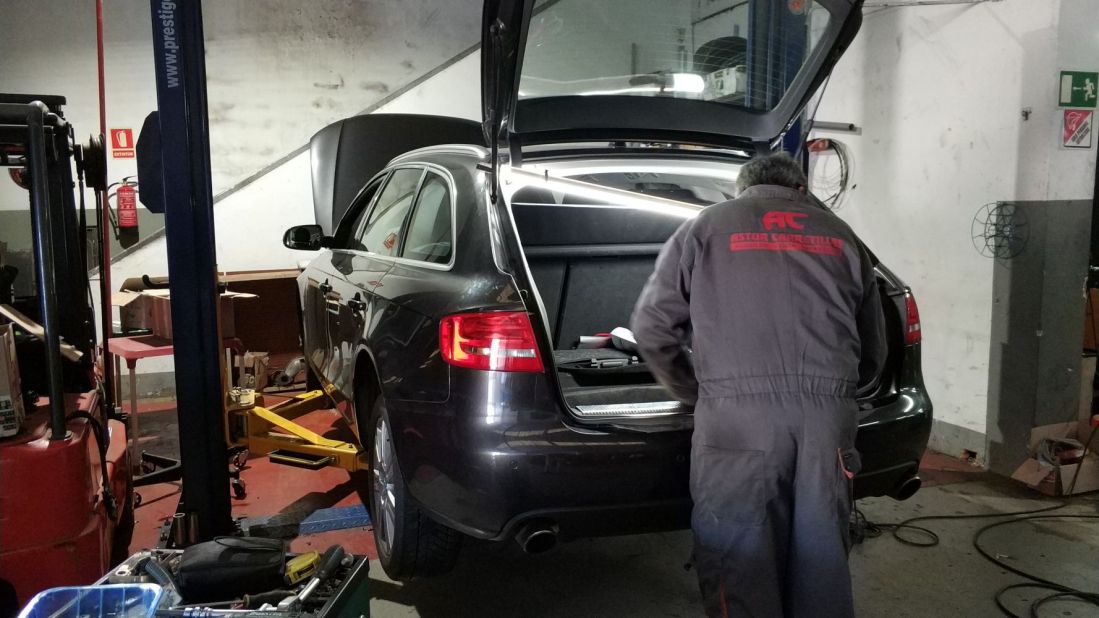 Instalación de equipo GLP en Audi A4 2.0TFSI