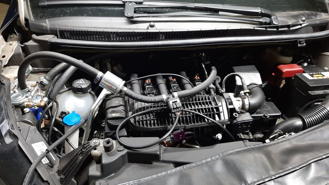 Instalación de GLP a Peugeot 108 Tricilíndrico