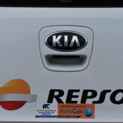 Transformación a GLP de Kia Rio gasolina de distribuidor Repsol