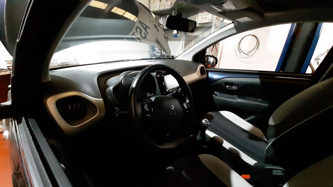 Instalación de GLP a Peugeot 108 Tricilíndrico