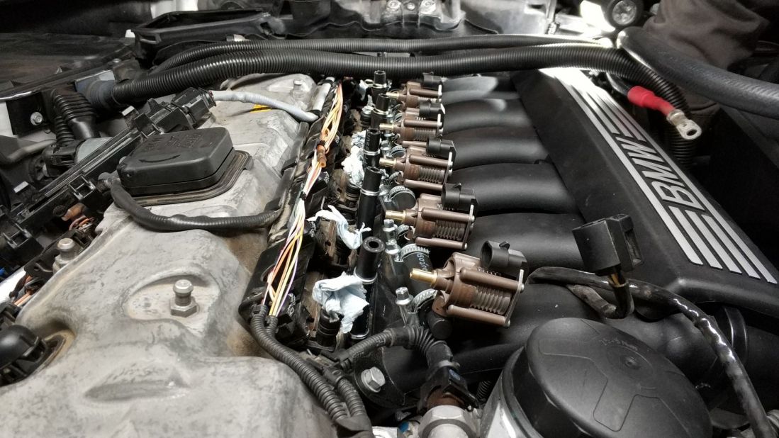 Transformación a GLP de BMW 630i