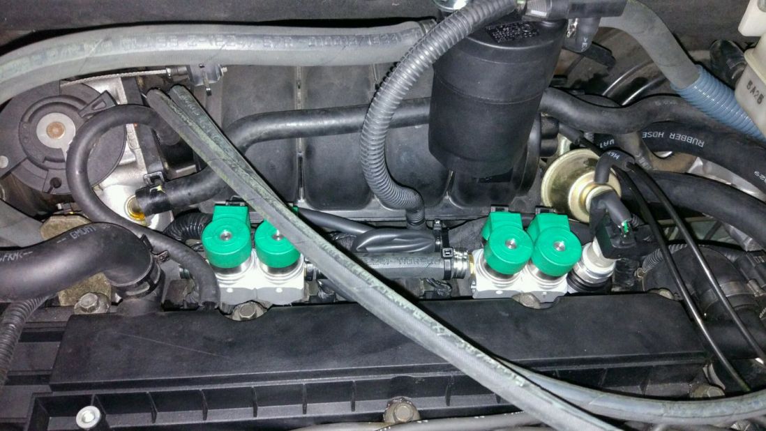 Transformación a GLP de Chevrolet Tacuma