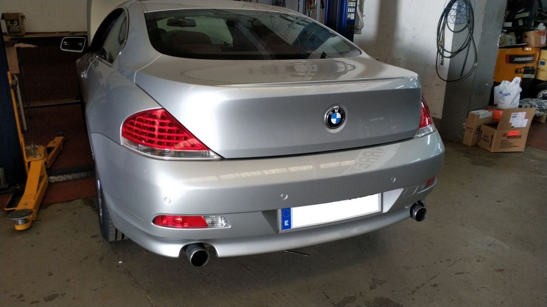 Transformación a GLP de BMW 630i