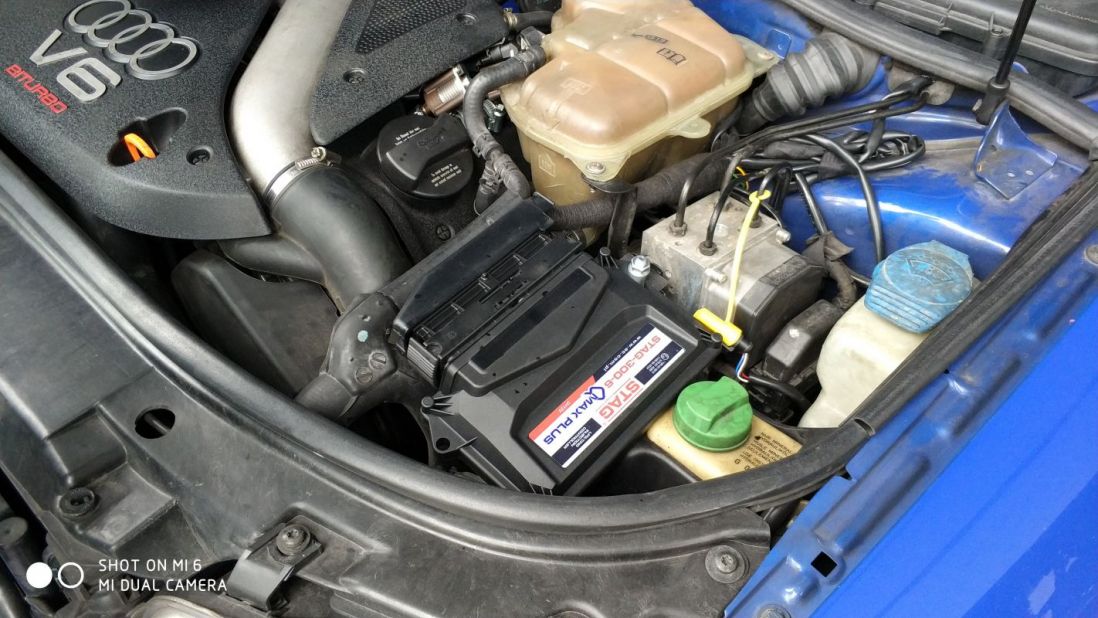 Transformación a GLP de Audi S4 V6 biturbo