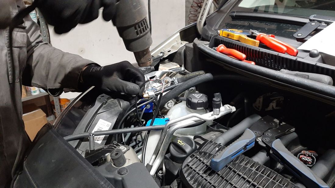 Instalación de GLP a Peugeot 108 Tricilíndrico