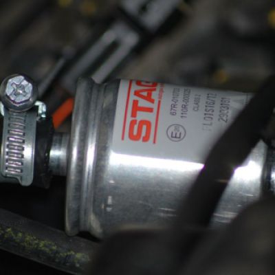 Transformación a GLP de Kia Rio gasolina de distribuidor Repsol