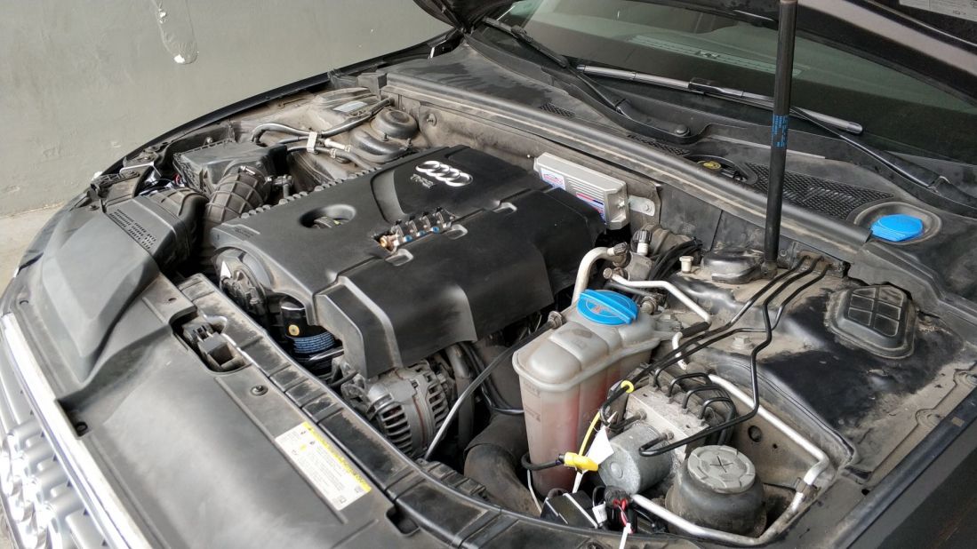 Instalación de equipo GLP en Audi A4 2.0TFSI