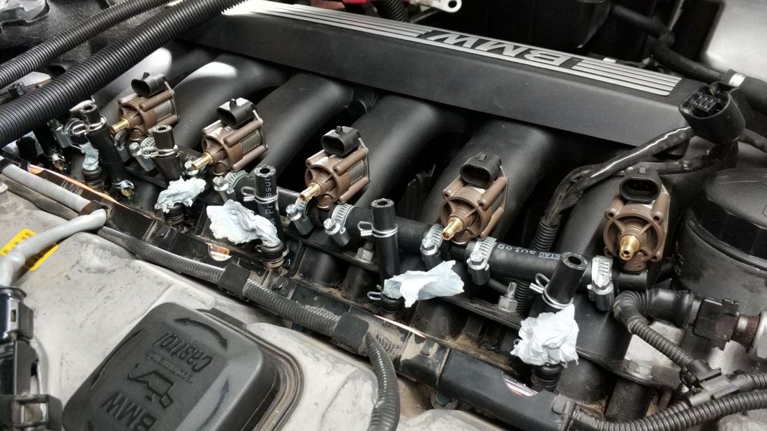 Transformación a GLP de BMW 630i