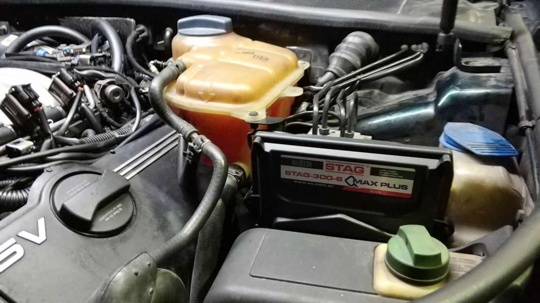 Conversión a GLP de Audi A6 2.4 V6 (autogás)