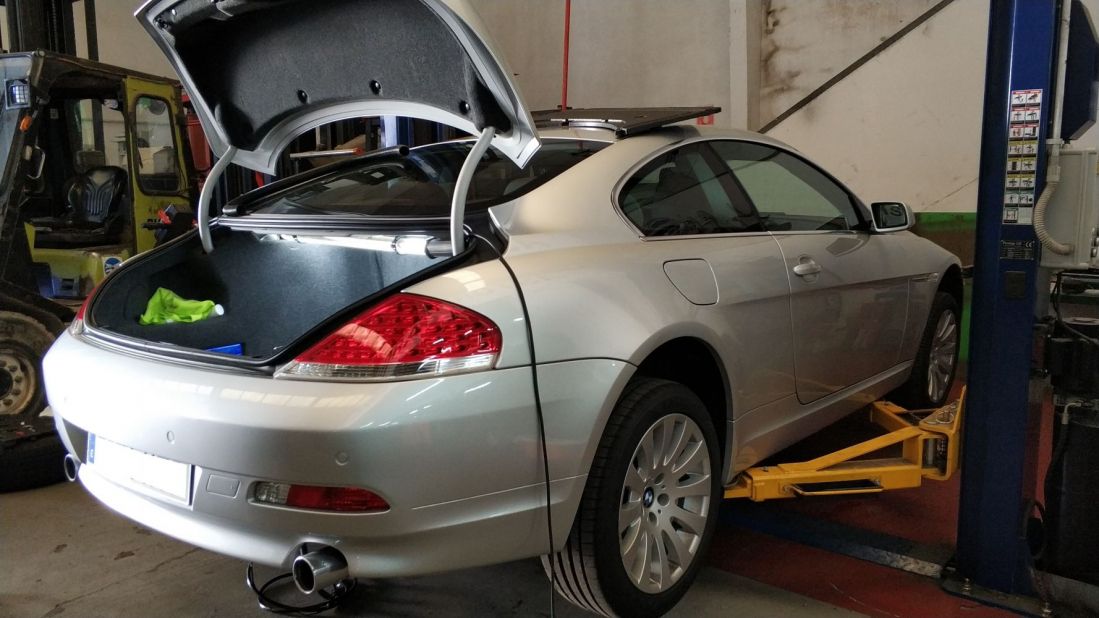 Transformación a GLP de BMW 630i