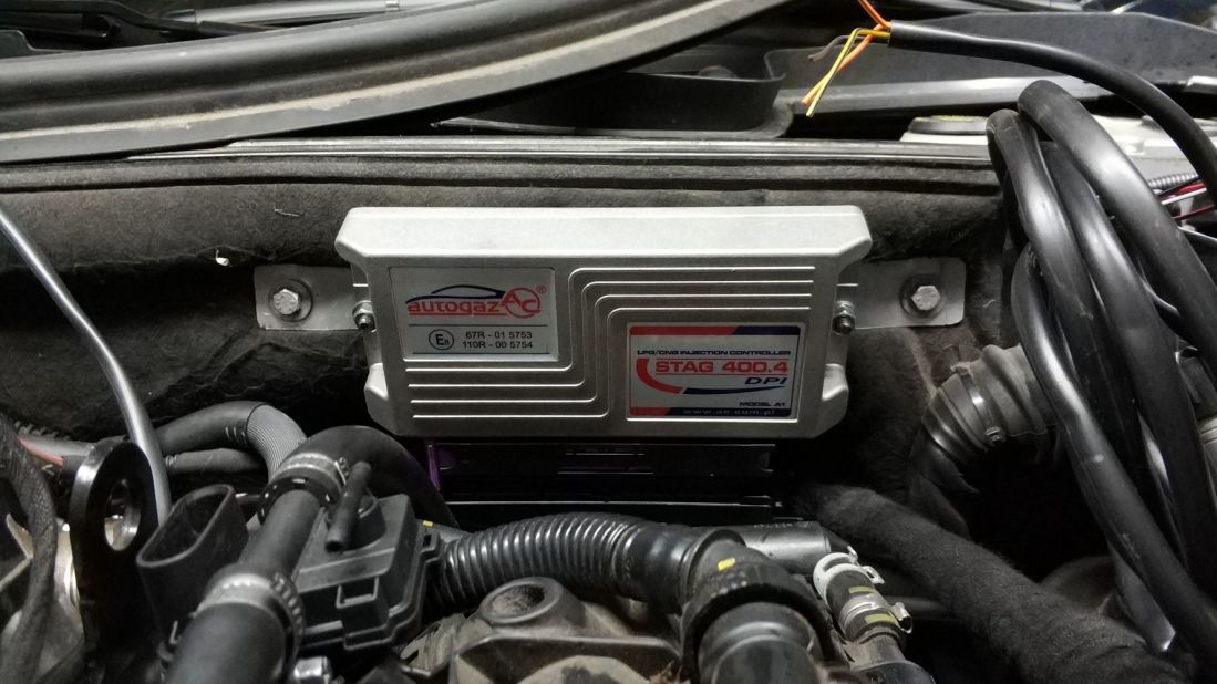 Instalación de equipo GLP en Audi A4 2.0TFSI