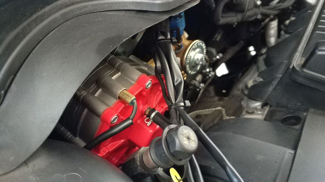 Transformacion a GLP autogás de Volvo V50