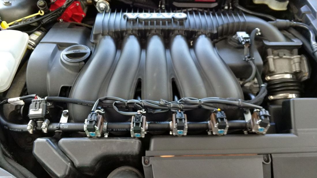 Transformacion a GLP autogás de Volvo V50