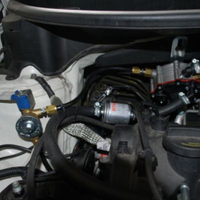 Transformación a GLP de Kia Rio gasolina de distribuidor Repsol