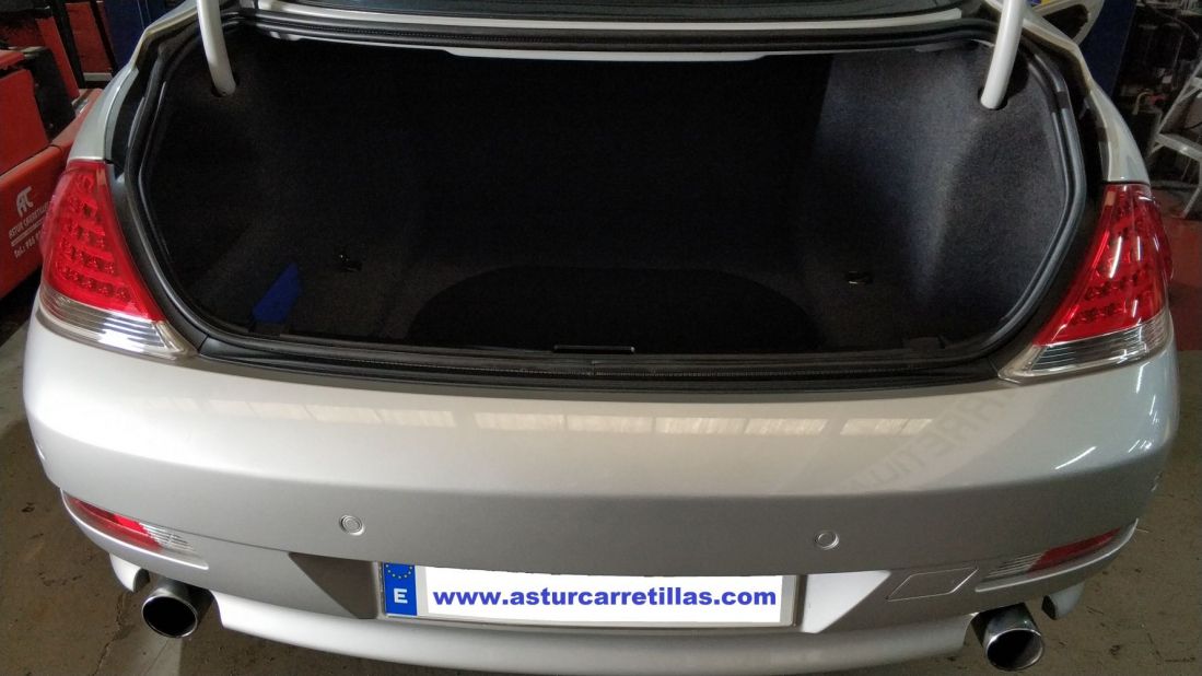 Transformación a GLP de BMW 630i