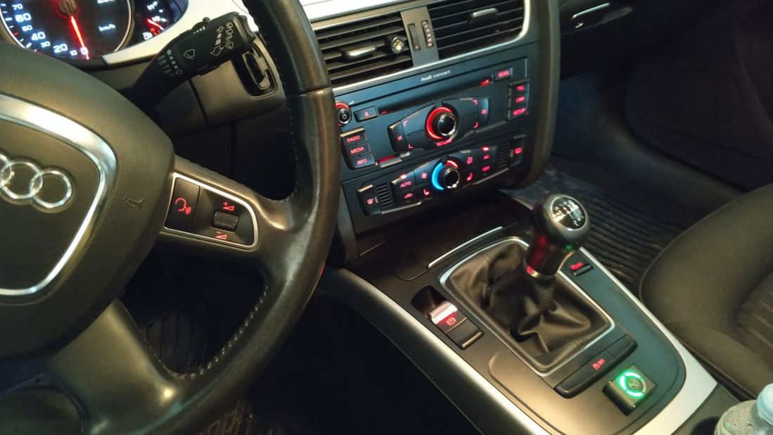 Instalación de equipo GLP en Audi A4 2.0TFSI