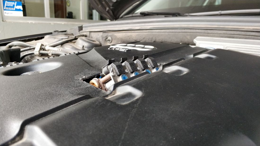 Instalación de equipo GLP en Audi A4 2.0TFSI
